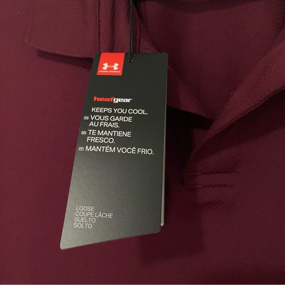 UNDER ARMOUR • LG • Men’s Golf Polo - Picture 6 of 7